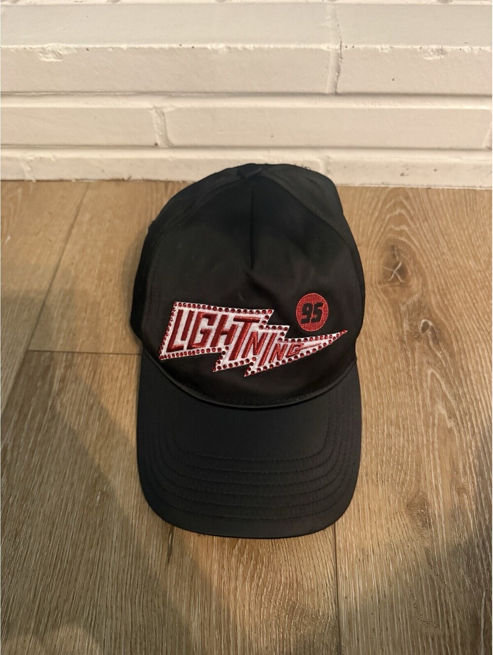 Disney Pixar Cars Tokyo Bling Lightning McQueen Embroidered Adjustable Cap